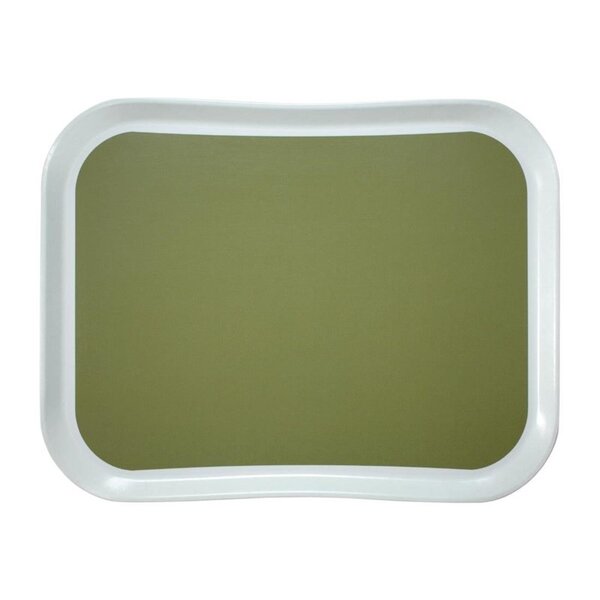 Dienblad | VERSA LITE | Polyester | Groen | Stapelbaar | 430x330x18(h)mm
