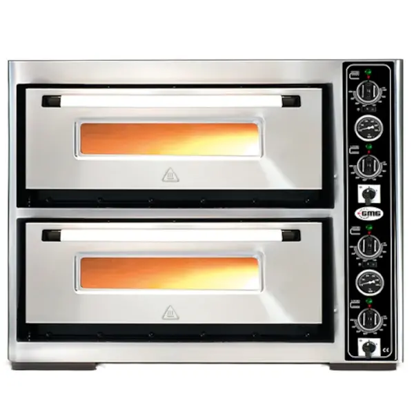 Pizzaoven | CLASSIC | Elektrisch | 4+4x Ø30cm | 85°C/455°C | 10kW (400V) | 890x810x760(h)mm