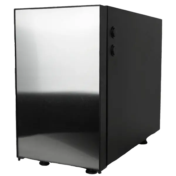 Melkkoeler | Energiezuinig | 9L | RVS/Zwart | 0°C/+4°C | Geforceerd | Incl. Melkcontainer (4.5L) | 220x450x376(h)mm