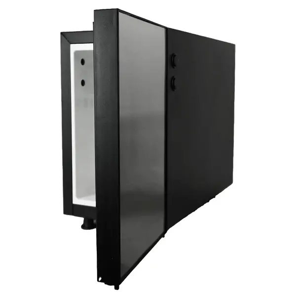 Melkkoeler | Energiezuinig | 9L | RVS/Zwart | 0°C/+4°C | Geforceerd | Incl. Melkcontainer (4.5L) | 220x450x376(h)mm