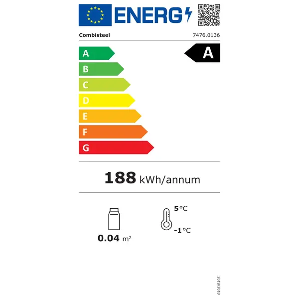 Melkkoeler | Energiezuinig | 9L | RVS/Zwart | 0°C/+4°C | Geforceerd | Incl. Melkcontainer (4.5L) | 220x450x376(h)mm