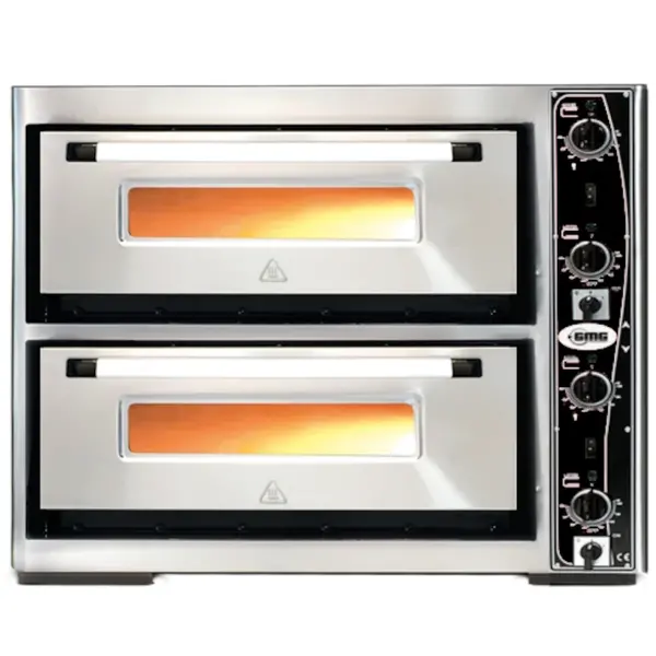 Pizzaoven | CLASSIC | Elektrisch | 4+4x Ø34cm | 85°C/455°C | 10kW (400V) | 970x890x760(h)mm