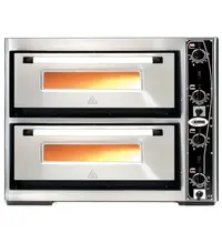 GMG Pizzaoven | CLASSIC | Elektrisch | 6+6x Ø30cm | 85°C/455°C | 12kW (400V) | 890x1100x760(h)mm
