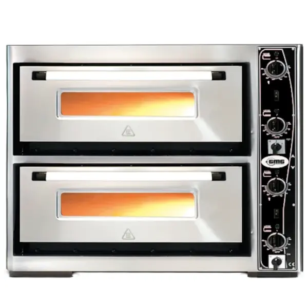 Pizzaoven | CLASSIC | Elektrisch | 6+6x Ø30cm | 85°C/455°C | 12kW (400V) | 890x1100x760(h)mm