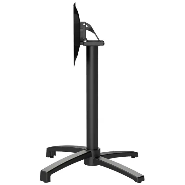 Tafelonderstel | Aluminium | Zwart | Kantelbaar | In-/Outdoor | 725(h)mm