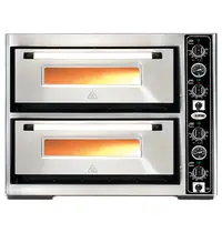 GMG Pizzaoven | CLASSIC | Elektrisch | 6+6x Ø34cm | 85°C/455°C | 15kW (400V) | 970x1240x760(h)mm