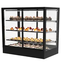 SAYL Koelvitrine | INTEGRA | Zwart | +2°C/+6°C | Geforceerd | 4 Niveaus | Zelfbediening | Touchscreen | Losse Koelunit (Inbouw) | 1000x600x950(h)mm