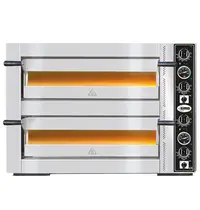 GMG Pizzaoven | BELLO | Elektrisch | 4+4x Ø30cm | 85°C/455°C | 10kW (400V) | 950x850x720(h)mm