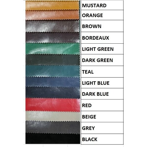 Stoel | Kunstleer/Metaal | Groen | Zwart Frame | Indoor | Stapelbaar | 430x470x830(h)mm