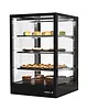 SAYL Koelvitrine | INTEGRA | Zwart | +2°C/+6°C | Geforceerd | 4 Niveaus | Touchscreen | Losse Koelunit (Inbouw) | 600x600x950(h)mm 