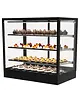 SAYL Koelvitrine | INTEGRA | Zwart | +2°C/+6°C | Geforceerd | Externe Koeling (Excl.) | 4 Niveaus | Touchscreen | 1000x600x950(h)mm 