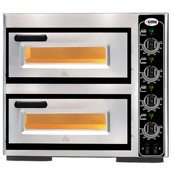 Pizzaoven | CLASSIC | Elektrisch | 1+1x Ø40cm | 85°C/455°C | 3.4kW (230V) | 630x630x530(h)mm