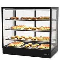SAYL Warmhoudvitrine | INTEGRA | Zwart | 60°C/70°C | Geventileerd | 4 Niveaus | 1.55kW (230V) | Touchscreen | 1000x600x950(h)mm