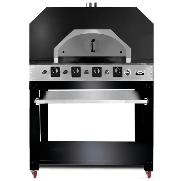 Pizzaoven | Gas | 9x Ø30cm | ≤400°C | 34kW | 1290x1510x800(h)mm