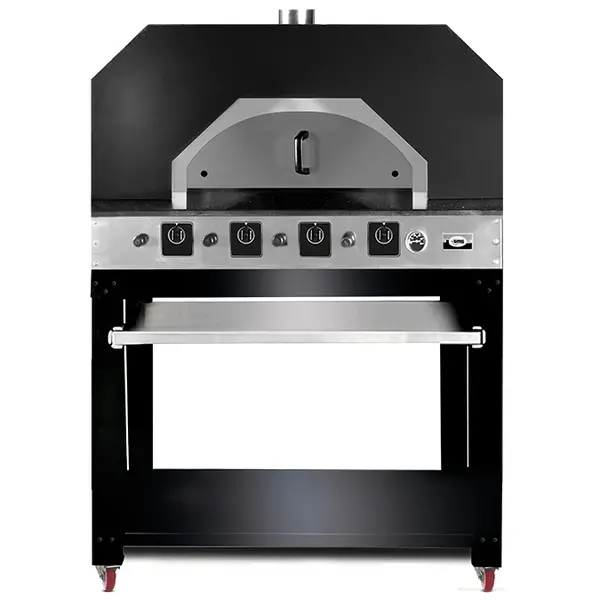 Pizzaoven | Gas | 12x Ø30cm | ≤400°C | 34kW | 1290x1760x800(h)mm