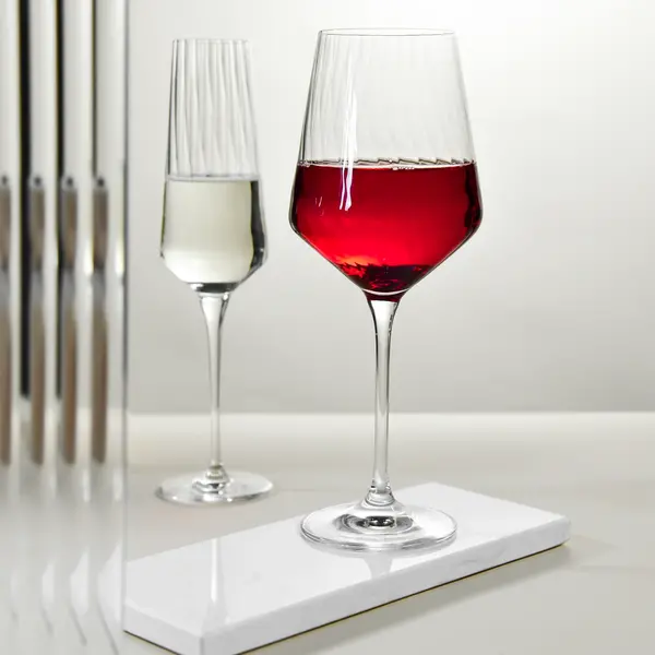 Wijnglazen | AVANT-GARDE LUMI | Kristalglas | 45cl | 4 Stuks | Ø90x230(h)mm
