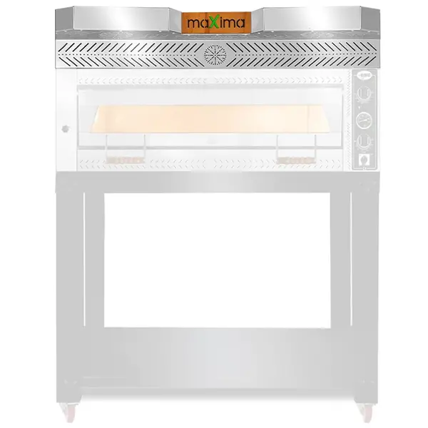 Afzuigkap | RVS | GMG MAXIMA PEF 10570 | Zonder Motor | 1370x1200x260(h)mm