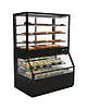 SAYL Wandmeubel (Neutraal + Verwarmd) | INTEGRA COMBI | Zwart | 60°C/70°C (Boven) | 2 + 4 Niveaus | Zelfbediening (Onder) | 0.8kW (230V) | Touchscreen | 1200x800x1780(h)mm 