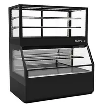 SAYL Wandmeubel (Neutraal + Verwarmd) | INTEGRA COMBI | Zwart | 60°C/70°C (Boven) | 2 + 3 Niveaus | Zelfbediening (Onder) | 0.8kW (230V) | Touchscreen | 1200x800x1480(h)mm