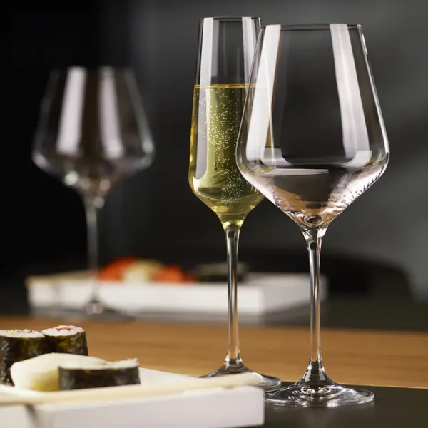 Champagneglazen | AVANT-GARDE | Kristalglas | 20cl | 6 Stuks | Ø65x250(h)mm