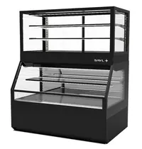SAYL Neutraal Wandmeubel | INTEGRA COMBI | Zwart | 2 + 3 Niveaus | Zelfbediening (Onder) | 1200x800x1480(h)mm