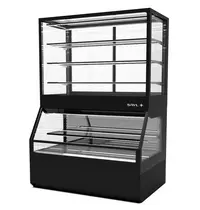 SAYL Neutraal Wandmeubel | INTEGRA COMBI | Zwart | 2 + 4 Niveaus | Zelfbediening (Onder) | 1200x800x1780(h)mm