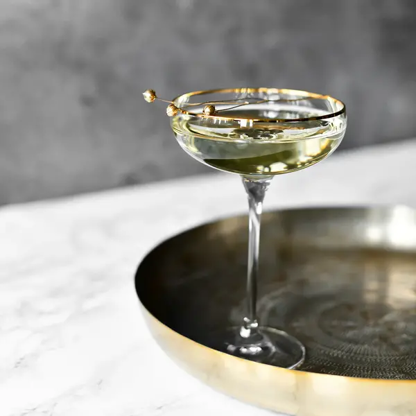 Champagneglazen | HARMONY GOLD | Kristalglas | 28cl | 6 Stuks | Ø110x170(h)mm
