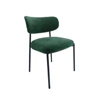 E.R.S. Stoel | Stof/Metaal | Groen | Zwart Frame | Indoor | 520x540x850(h)mm