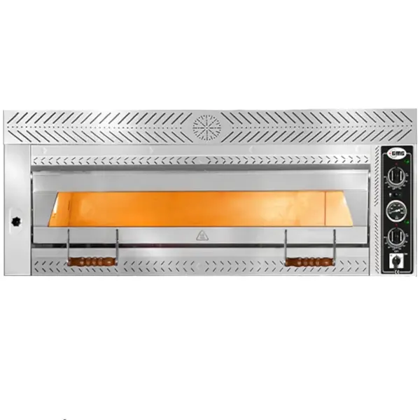 Pizzaoven | MAXIMA S | Elektrisch | 6x Ø35cm | 85°C/455°C | 8kW (400V) | Stapelbaar | 1370x950x380(h)mm