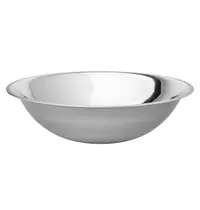 EMGA Beslagkom | RVS | Platte Bodem | 7.5L | Ø390x113(h)mm