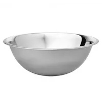 EMGA Beslagkom | RVS | Platte Bodem | 6L | Ø350x125(h)mm