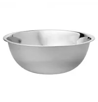 EMGA Beslagkom | RVS | Platte Bodem | 4.3L | Ø300x110(h)mm