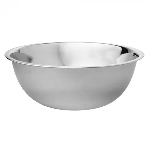 Beslagkom | RVS | Platte Bodem | 4.3L | Ø300x110(h)mm