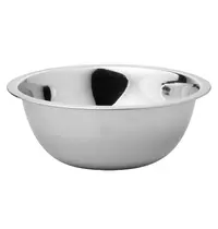 EMGA Beslagkom | RVS | Platte Bodem | 1.3L | Ø208x70(h)mm