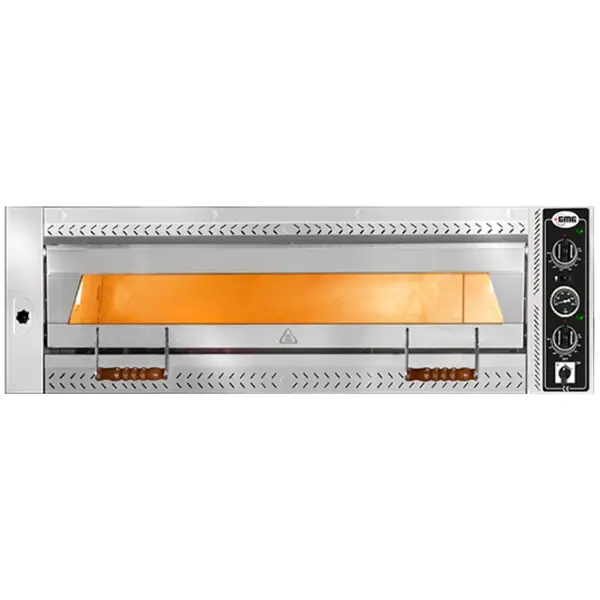 Pizzaoven | MAXIMA S | Elektrisch | 9x Ø35cm | 85°C/455°C | 12kW (400V) | Stapelbaar | 1370x1300x380(h)mm
