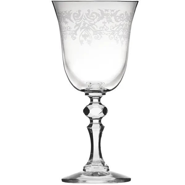 Wijnglazen | KRISTA DECO | Kristalglas | 25cl | 6 Stuks | Ø90x180(h)mm