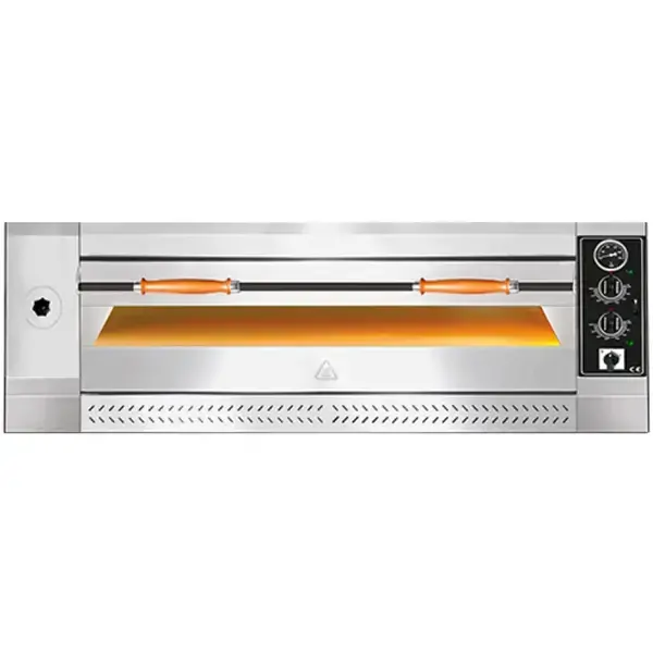 Pizzaoven | COMPACT V | Elektrisch | 4x Ø35cm | 85°C/455°C | 5kW (400V) | Stapelbaar | 1080x970x490(h)mm