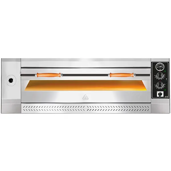Pizzaoven | COMPACT S | Elektrisch | 6x Ø30cm | 85°C/455°C | 6kW (400V) | Stapelbaar | 1300x890x490(h)mm
