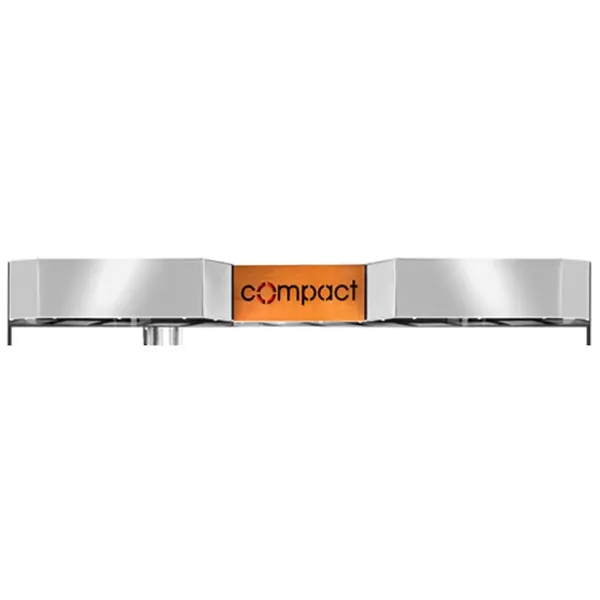 Afzuigkap | GMG COMPACT PCS 9262 | Zonder Motor | 1300x1040x300(h)mm