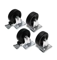 CombiSteel Wielenset | CombiSteel/Ecofrost Koelingen | 4 Wielen (2 Geremd)