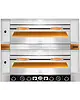 GMG Pizzaoven | COMPACT U | Elektrisch | 6+6x Ø35cm | 85°C/455°C | 15kW (400V) | 1030x1300x950(h)mm 