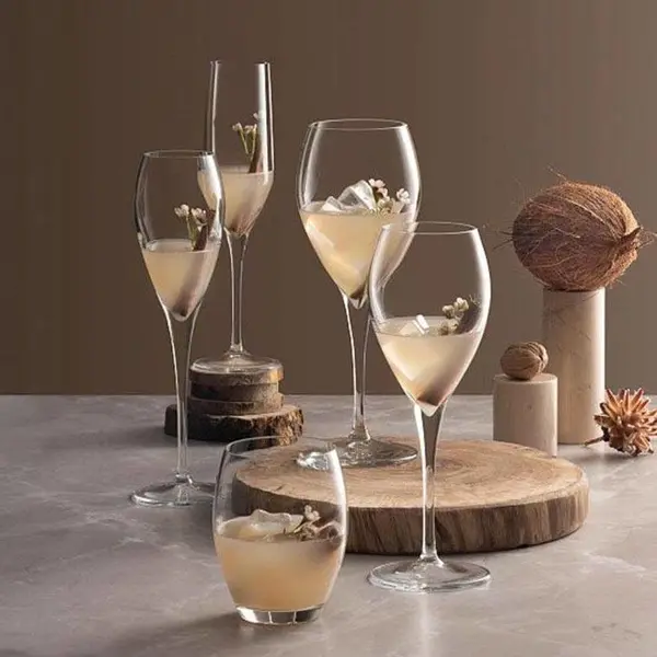 Wijnglazen | MONTE CARLO | Glas | 33.5cl |  6 Stuks | Ø60x230(h)mm