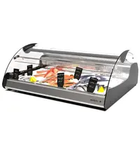 SAYL Viskoeltoonbank | XL | 0°C/+4°C | Plaatkoeling | Zelfbediening (Schuifraam) | Optioneel Onderstel | 1000x882x400(h)mm