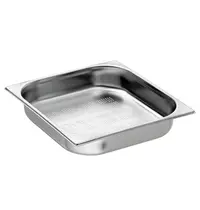Bartscher GN bak 2/3 - 5,5L geperforeerd | 354x325x65(h)mm