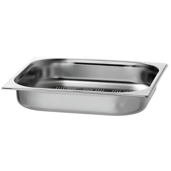 GN-Bak | TOP LINE | CNS | 2/3 GN | Hoogte 65mm | Geperforeerd | 354x325x65(h)mm