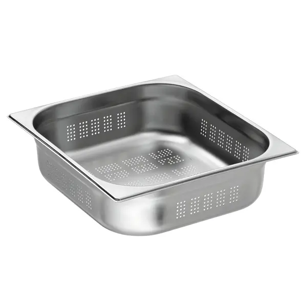 GN-Bak | TOP LINE | CNS | 2/3 GN | Hoogte 100mm | Geperforeerd | 354x325x100(h)mm