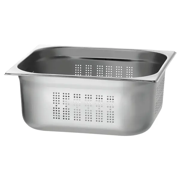 GN-Bak | TOP LINE | CNS | 2/3 GN | Hoogte 150mm | Geperforeerd | 354x325x150(h)mm