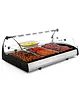 SAYL Verwarmde Tapasvitrine | SPLENDID | Zwart/RVS | 3x 1/1 GN | ≤80°C | Bain-Marie | 2 Niveaus | Zelfbediening | 1.82kW (230V) | 1020x650x420(h)mm 