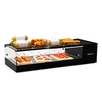 SAYL Tapasvitrine | LOGIC | Zwart | +2°C/+6°C | Statisch | 1 Niveau | 970x380x225(h)mm