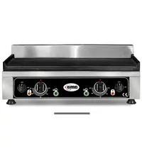 GMG Bak-/Grillplaat | Elektrisch | Glad Oppervlak 520x240 (Gietijzer) | 50°C/300°C | 2.2kW (230V) | 540x330x240(h)mm